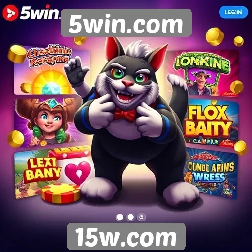 Análise dos jogos disponíveis no 5win.com